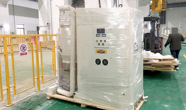 中央式工業吸塵機組網現場
